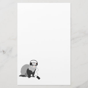 Papelaria Doninha engraçada do melómano