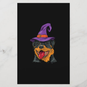 Papelaria donzela do cão do dia das bruxas presente engraç