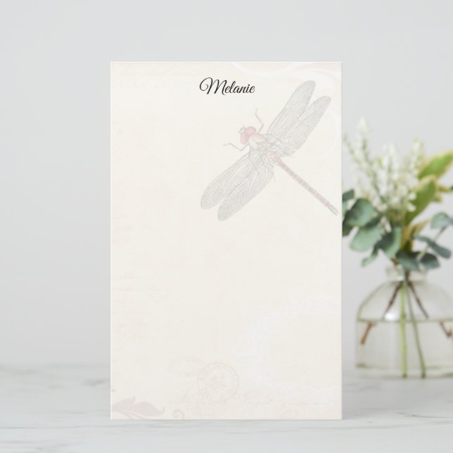 Papelaria Dragonfly Stationery (Em pé/Frente)