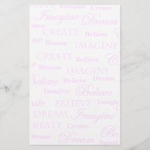 Papelaria Dream Imagine Criar Acredite