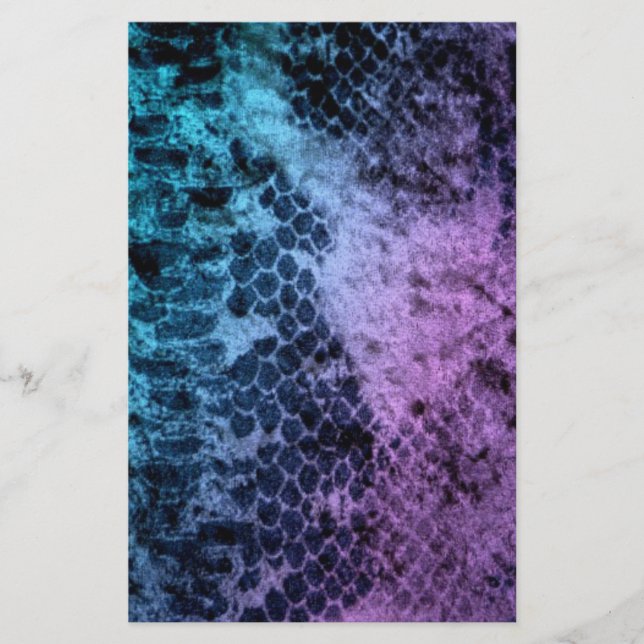 Papelaria Duas Tone Snakeskin (Frente)