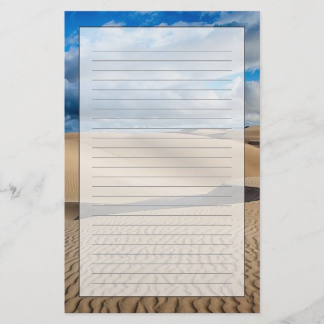 Papelaria Dunas Infinitas (Frente)