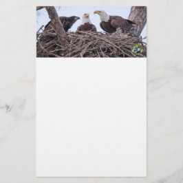 Papelaria E9 & papel de carta do costume da família