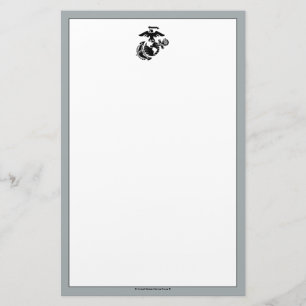 Papelaria EGA de uma cor - Preto