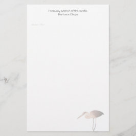 Papelaria Egret Papel timbrado: