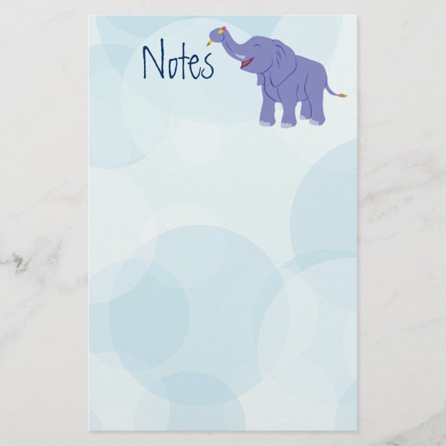 Papelaria Elefante Feliz (Frente)