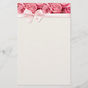 Papelaria Elegância 2 do rosa do rosa
