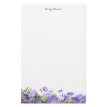 Elegante, floral minimalista Personalizada
