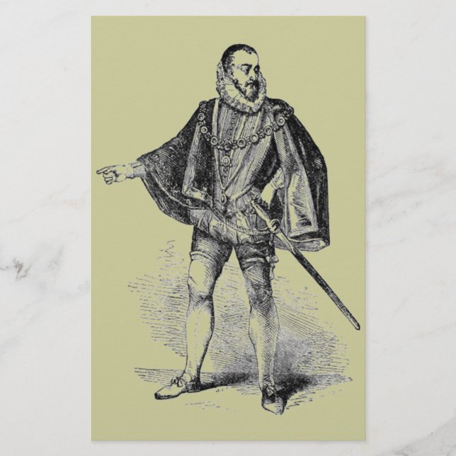 Papelaria Elizabethan Clothing (Frente)