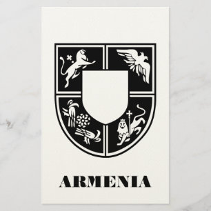 Papelaria Emblema do Estado Armênio Arte Contemporânea