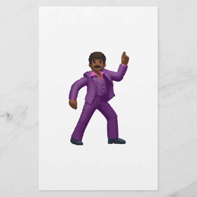 Papelaria Emoji Dancing Man (Frente)