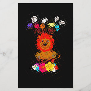 Papelaria Engraçado Baby Lion King: Hakuna Matata Art Design