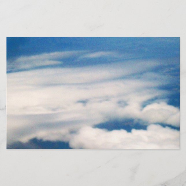 Papelaria ENTRE AS NUVENS estacionárias (Frente)