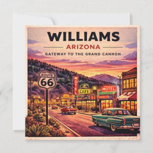 Papelaria Estação Williams Route 66 Grand Canyon P