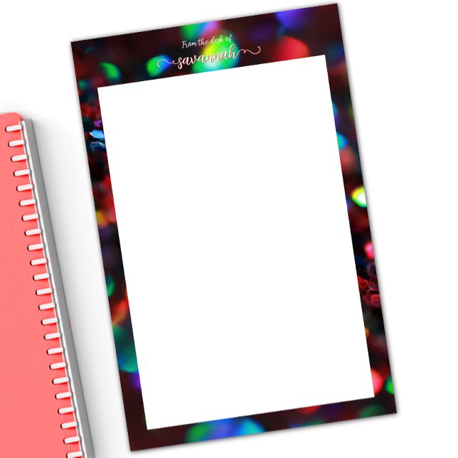 Papelaria Estimulação Vermelha Escura (Criador carregado)