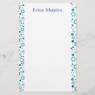 Papelaria Estrela Judaica Personalizada