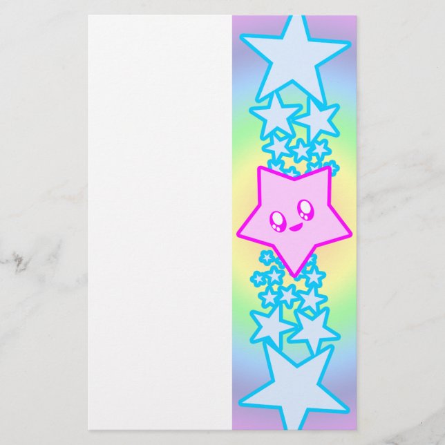 PAPELARIA ESTRELAS KAWAII EXPLOSÃO DIVERTIDA (Frente)