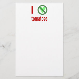 Papelaria Eu Odeio Tomates Sem Amor
