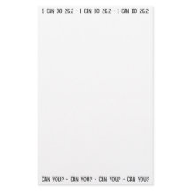 Eu posso fazer 26,2 -- Pode você?