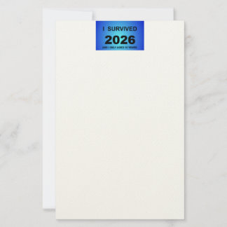 Papelaria Eu Sobrevivi 2026