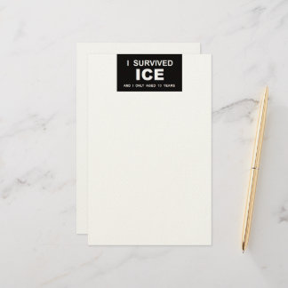Papelaria Eu Sobrevivi ao ICE