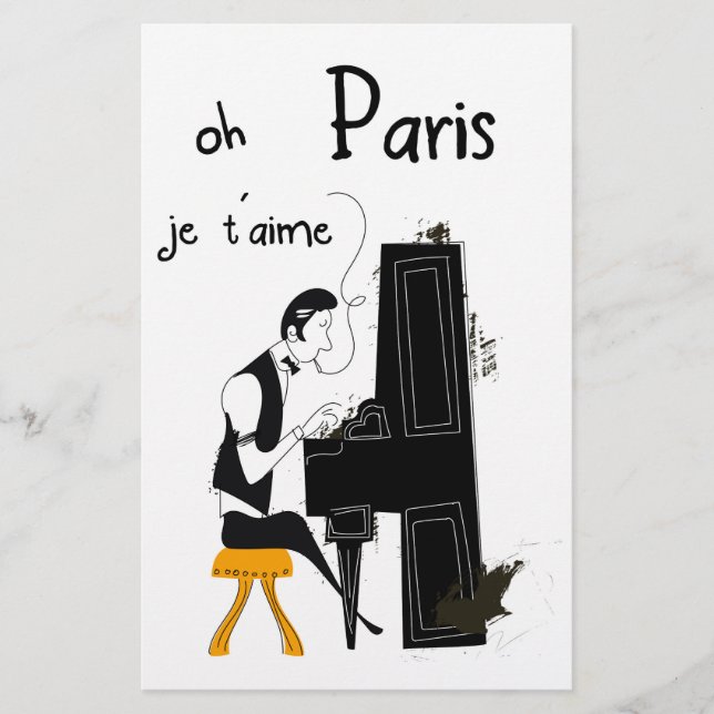 Papelaria eu te amo Paris (Frente)