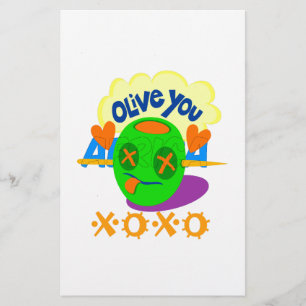 Papelaria Eu te amo XOXO lindos textos gráficos