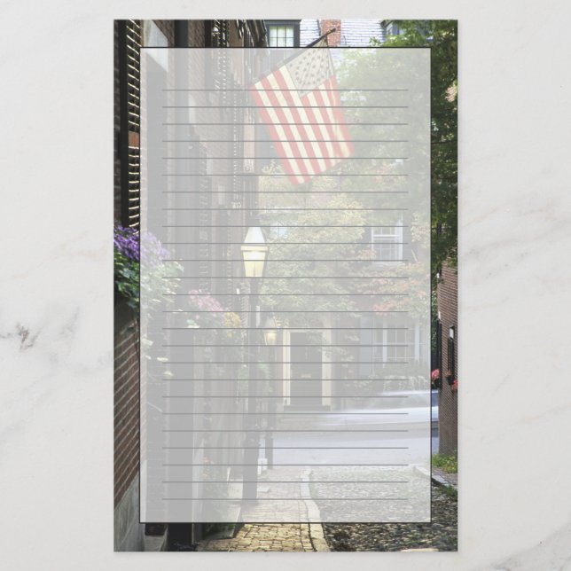 Papelaria EUA, Massachusetts, Boston, Beacon Hill. (Frente)