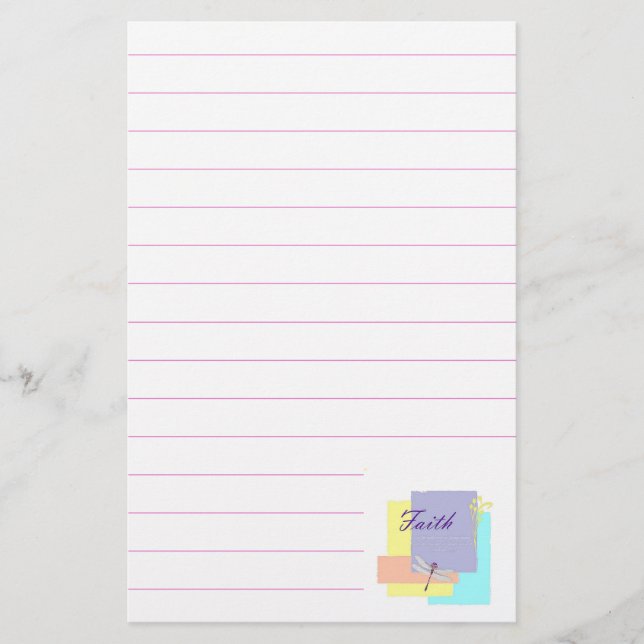 Papelaria Faith Dronfly (Frente)