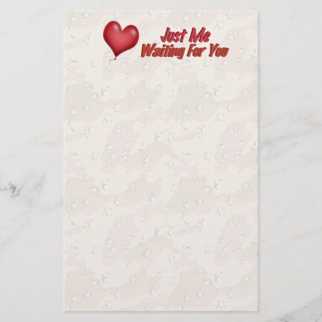 Papelaria Faltando você (Frente)