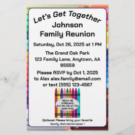 Papelaria Family Reunion Stationery Paper