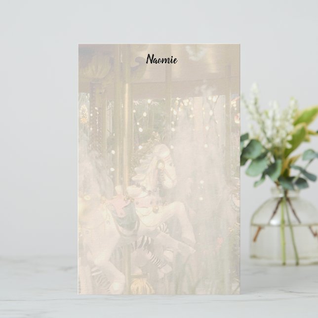 Papelaria Fantasy Carousel Stationery (Criador carregado)