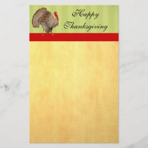 Papelaria Feliz #Ação de Graças #Turquia #Papel de Carta