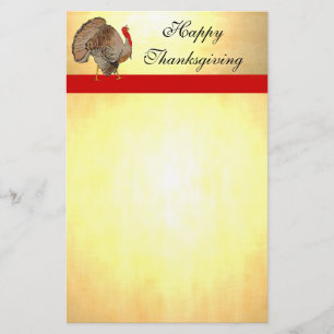 Papelaria Feliz #Ação de Graças #Turquia #Papel de Carta