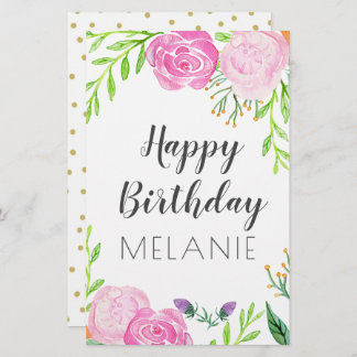 Papelaria Feliz aniversário