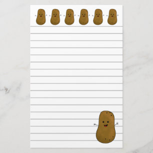 Papelaria Feliz Batata Marrom