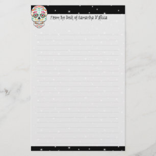 Papelaria Feliz Muertos - Papel De Carta De Açúcar Persona