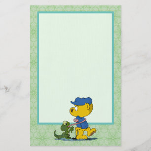 Papelaria Ferald e o Bebê Lizard Stationery