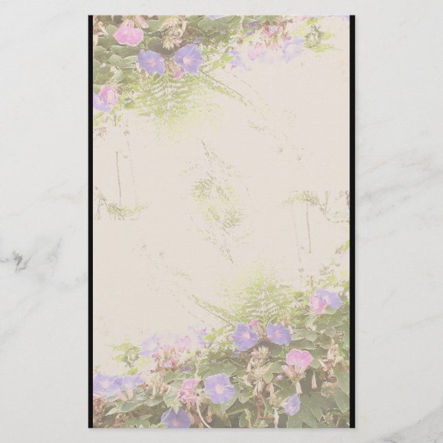 Papelaria Ferns Morning - Papel de carta (Frente)