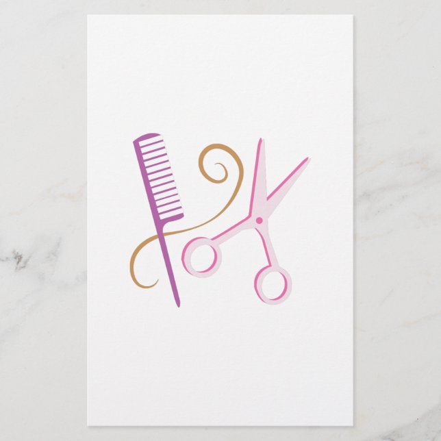 Papelaria Ferramentas do barbeiro (Frente)