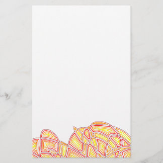 Papelaria Fiery Waves