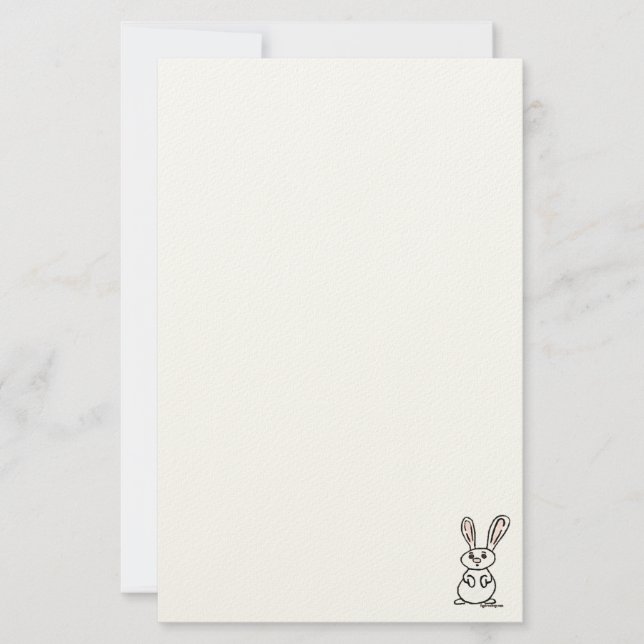 Papelaria figdewdrops Bunny (Frente)