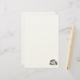 Papelaria figdewdrops caterpillar mushroom stationary