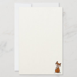 Papelaria figdewdrops Fig the fox stationary