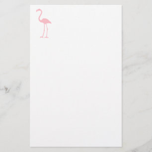 Papelaria Flamingo cor-de-rosa