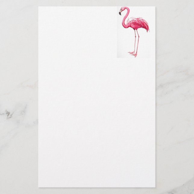 Papelaria Flamingo Rosa (Frente)