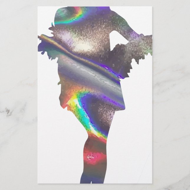 Papelaria flaper holográfico (Frente)