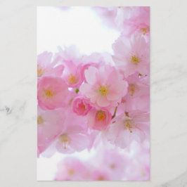 Papelaria Flor de árvore de cereja japonesa