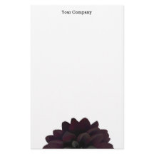 Flor preta floral moderna da dália