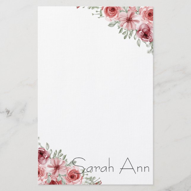 Papelaria Floral (Frente)